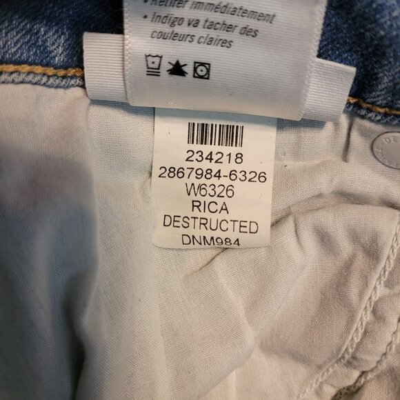 PAIGE Jeans Size 25 Verdugo Ankle Skinny Low Rise Raw Step Hem Rica - Picture 6 of 12